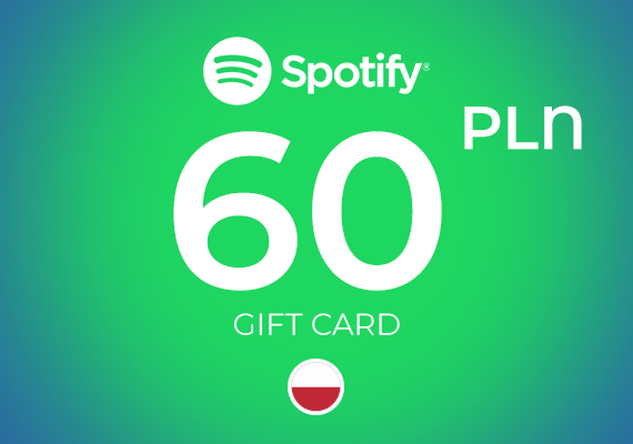 Spotify Gift Card 60 PLN Key - POLAND